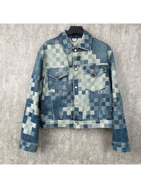 Louis Vuitton Louis Vuitton 24SS Pharrell mosaic denim jacket