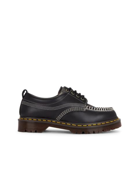 靴 Dr.Martens Lowell \"Olive/Dark Brown\" Lowell Suede Moc Toe Shoe in Olive/Dark Brown - Dr. Marten's
