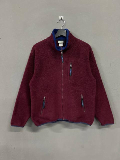 Other Designers L.L. Bean - VINTAGE LL BEAN DEEP PILE FLEECE JACKET