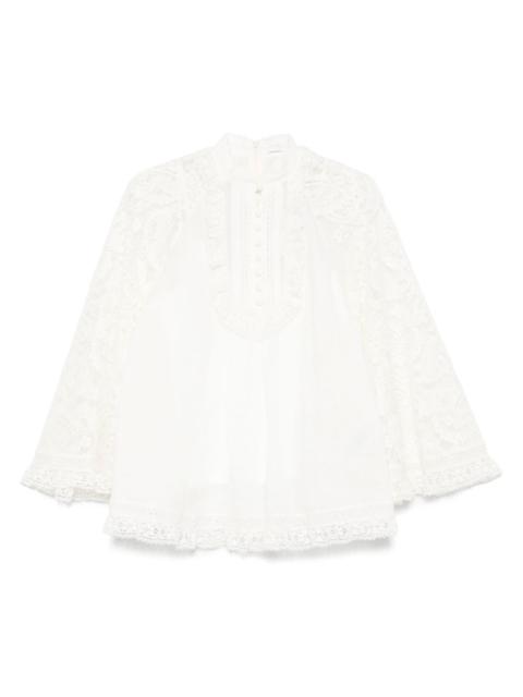 Zimmermann Women Ascension Lace Detail Tunic