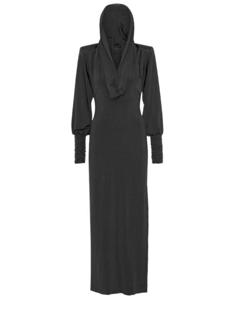 ROTATE LONG DRESS WITH HOOD