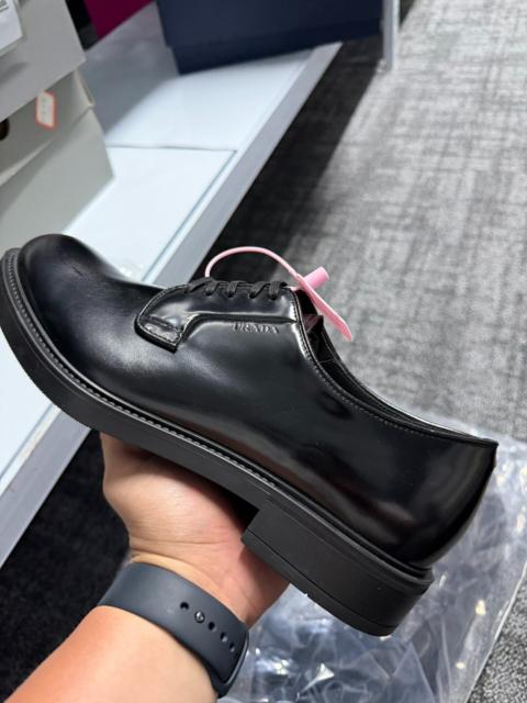 Prada Prada men's leather shoes