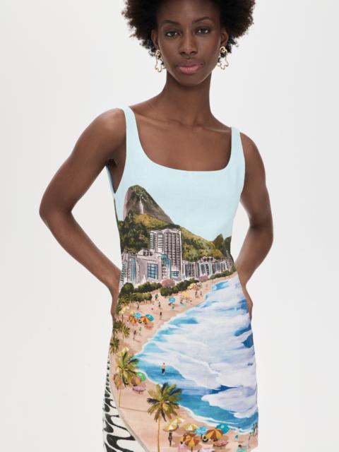FARM RIO Copacabana Beach Mini Dress