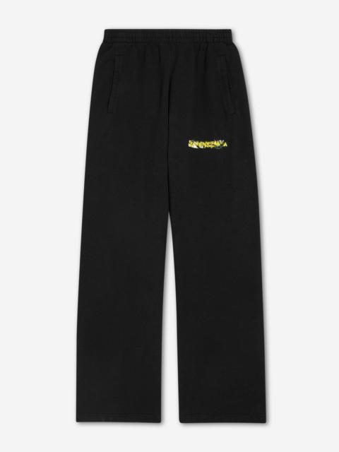 BALENCIAGA COTTON LOGO JOGGERS