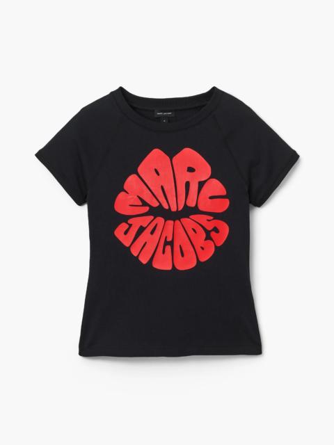 Marc Jacobs MARC KISS LOGO SHRUNKEN TEE