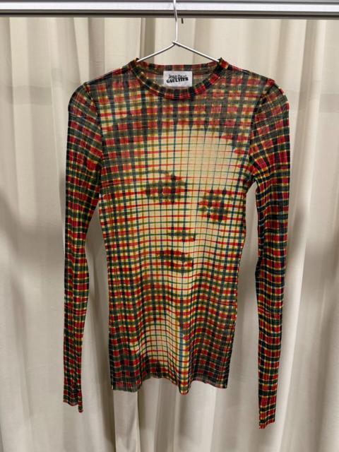 Jean Paul Gaultier Jean Paul Gaultier mesh long-sleeve