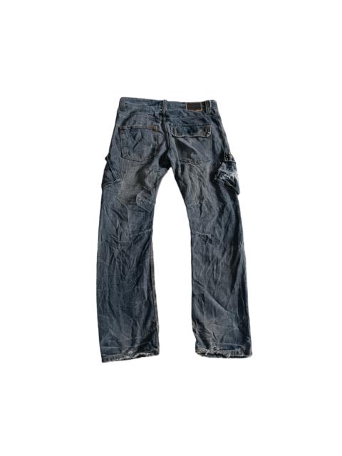 Other Designers Pro Edge - Japanese Brand G-LAND EDGE Multipocket Denim Pants
