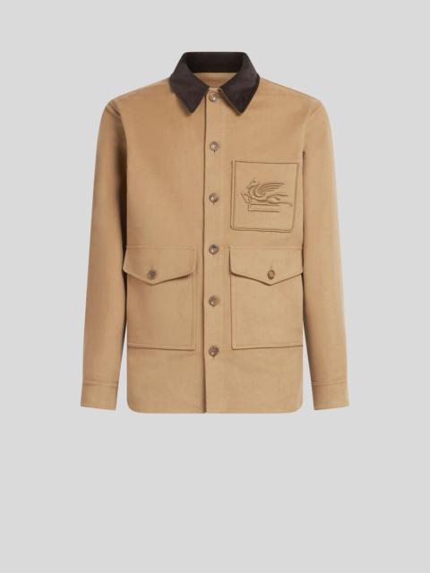 Etro COTTON JACKET WITH PEGASO