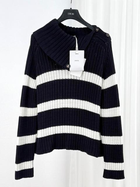Dior Dior striped turtleneck sweater