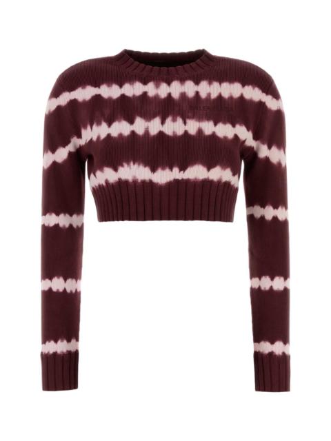 BALENCIAGA Balenciaga Women Printed Cotton Sweater