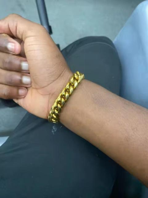 Other Designers Jewelry - 12 mm + 18 cm Stainless Steel Bold Cuban Bracelets