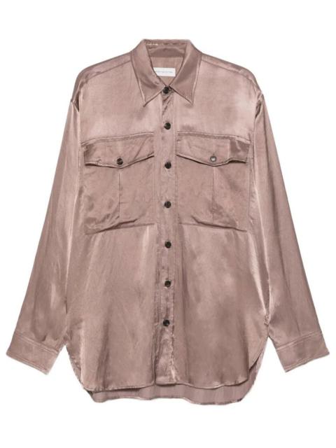 Dries Van Noten Dries Van Noten Men Calendo Shirt With Patch Pockets