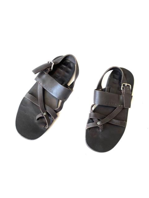 Prada Prada Leather Straps Sandel