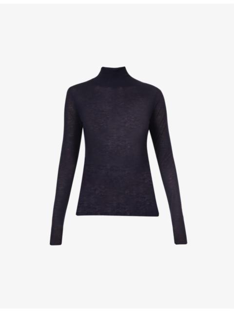 JOSEPH Cashair turtleneck cashmere-knit jumper