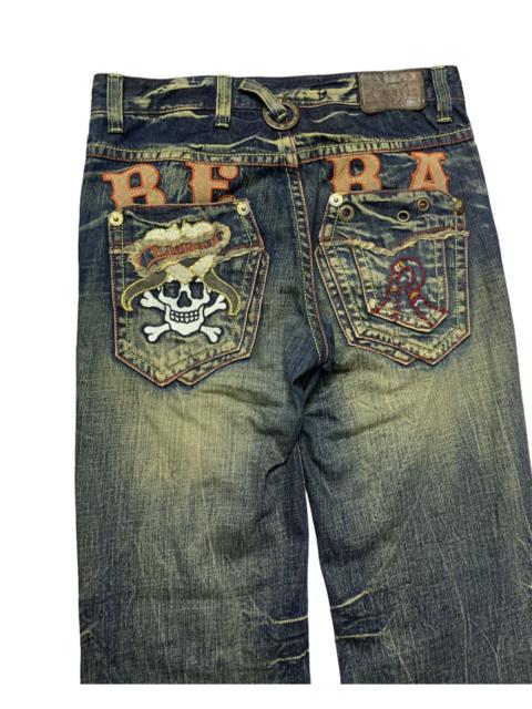 Hysteric Glamour Japanese Brand RIOBERA Washed Denim Straight