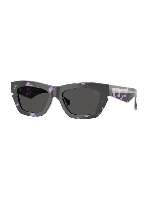 Burberry Burberry Grey Cat Eye Ladies Sunglasses BE4454F 415987 51