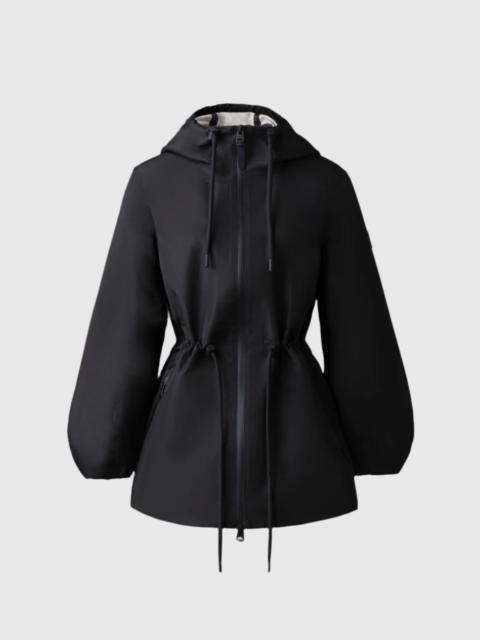MACKAGE KALEA-ZZ Technical Rain Jacket with Drawcord Waist