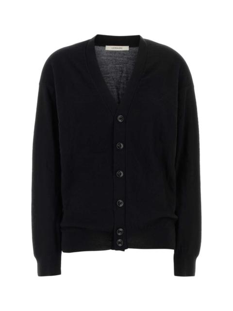 Lemaire Lemaire Women Black Wool Blend Cardigan