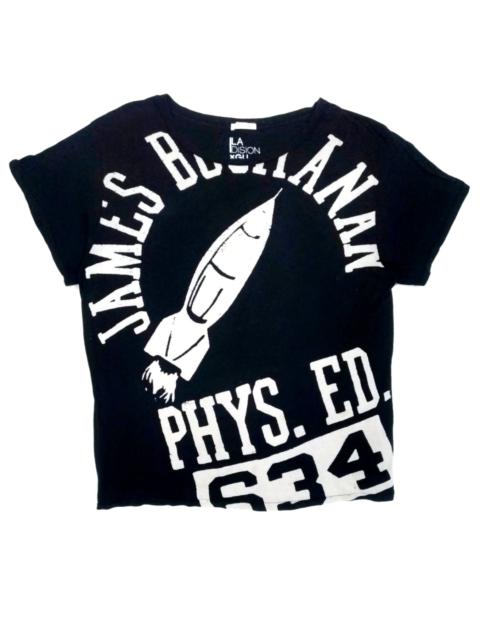 Other Designers Japanese Brand - RARE! G.U x LA DISION RETRO COLLEGIATE GRAPHIC TEE