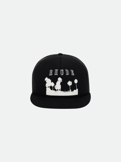 Rhude THOUSAND PALMS TRUCKER HAT