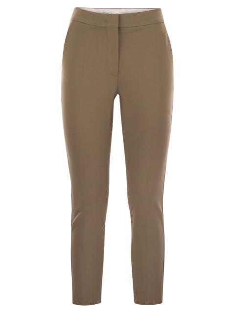 Max Mara Maxmara Women Pegno - Viscose Jersey Trousers
