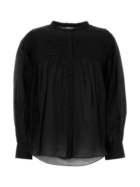 Isabel Marant Étoile Isabel Marant Etoile Women Black Cotton Plalia Blouse