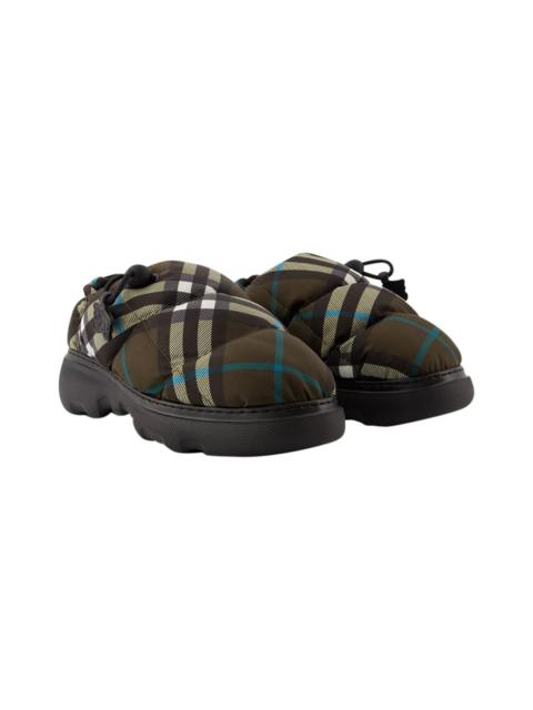Burberry Burberry Women's Nylon Pillow Low Mule (Authentic Pre-Loved)
