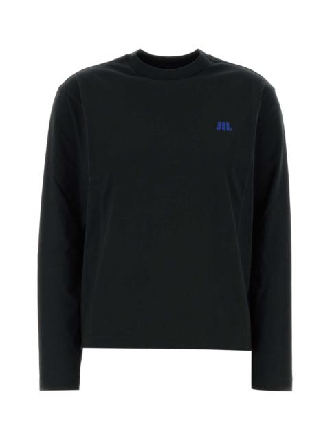 Jil Sander Jil Sander Women Black Cotton T-Shirt
