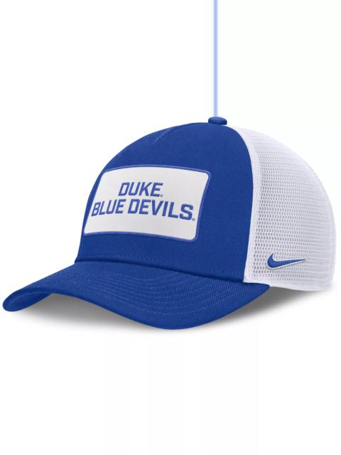 Nike Nike Adult Duke Blue Devils Game Royal Rise Twill Patch Trucker Hat