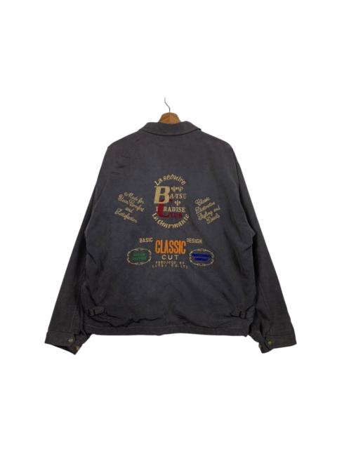 Other Designers Japanese Brand - BATSU PARADISE CLUB Big Logo Work Jacket #2646-C118