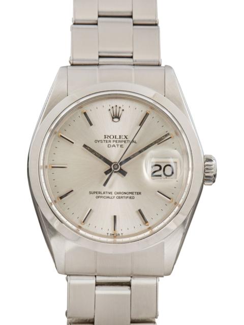 ROLEX Pre-owned Rolex Date Ref 1500 Silver Dial