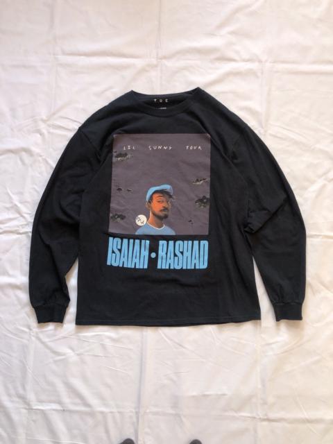 Other Designers Top Dawg Entertainment - TDE Isaiah Rashad Lil Sunny Tour T-Shirt Black Colour