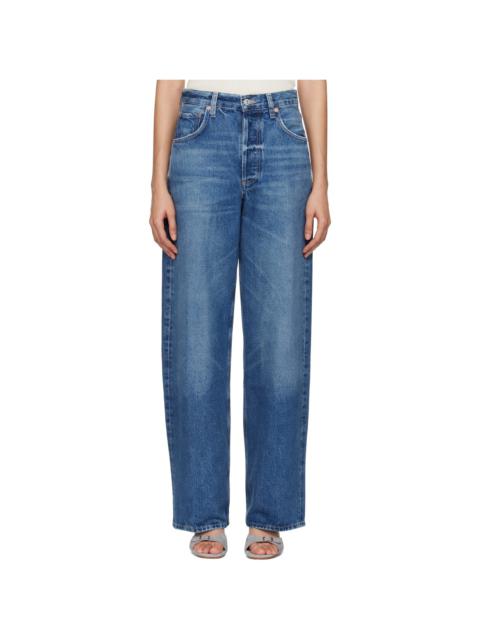 Citizens of Humanity Black Ayla Baggy Jeans