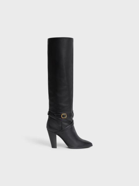 CELINE Celine Wiltern High Slouchy Buckle Boots