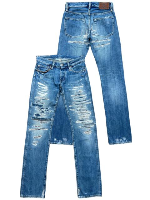 Hysteric Glamour Hysteric Selvedge Glamour Distressed Flare Jeans 29x31