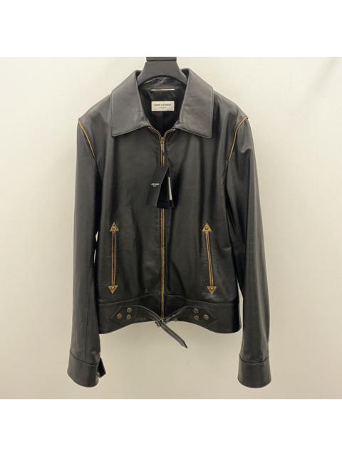 Saint Laurent Western Leather Jacket in Small