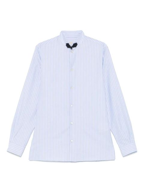 Valentino `SI00` Striped Oxford Shirt