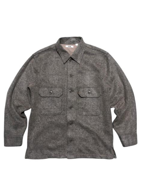 Other Designers Christophe Lemaire × Lemaire × Uniqlo - Christopher Lemaire x Uniqlo Wool Shirt Jacket Button Down