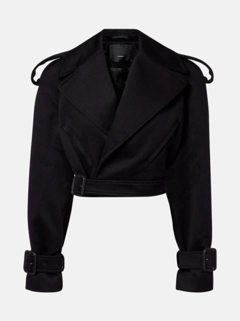 WARDROBE.NYC Cropped wool jacket