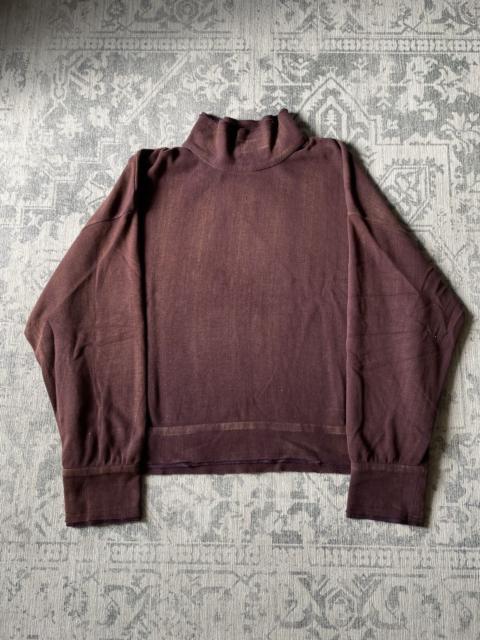 Hysteric Glamour Made in Japan Avant Garde Cropped Boxy Two-Layers Sweatshirt