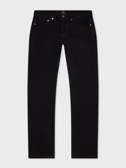 Paul Smith Standard-Fit 'Organic Black Stretch' Jeans