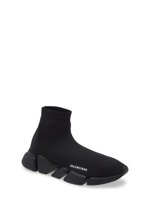 BALENCIAGA Balenciaga Speed LT 2.0 Knit Slip-On in 1013 Black at Nordstrom