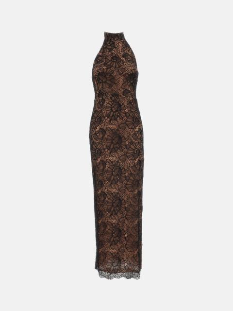 ROTATE Rotate Women Lace Halterneck Dress