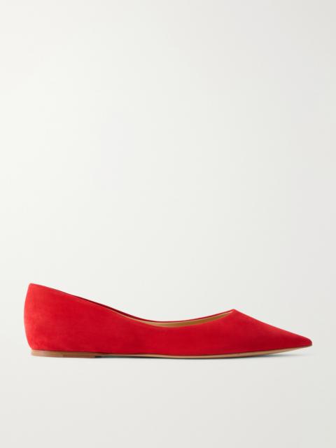GABRIELA HEARST Devil Suede Ballet Flats