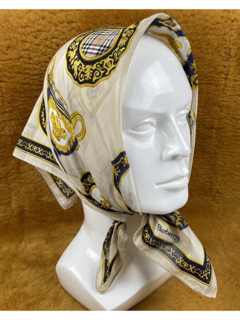 Other Designers Vintage - burberry bandana handkerchief neckerchief scarf HC0168