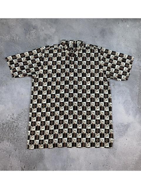 Other Designers Vintage - Bootleg shirt silk like Celine