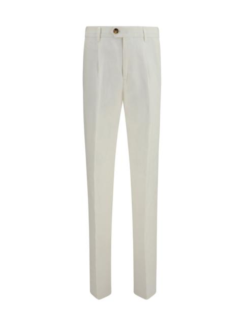 Brunello Cucinelli Brunello Cucinelli Linen Tailored Pants