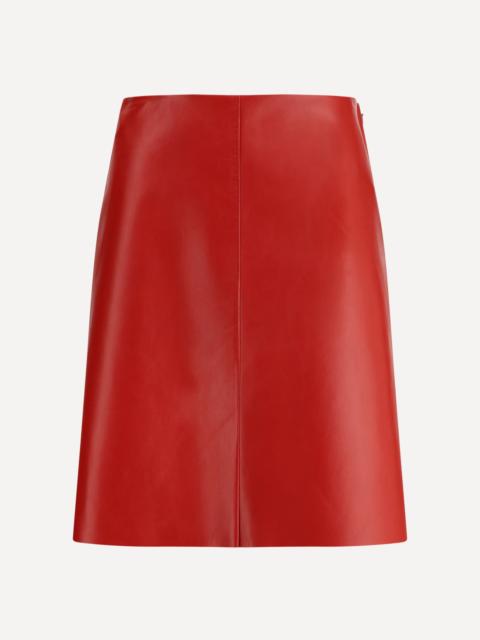 Miu Miu Nappa Leather Skirt