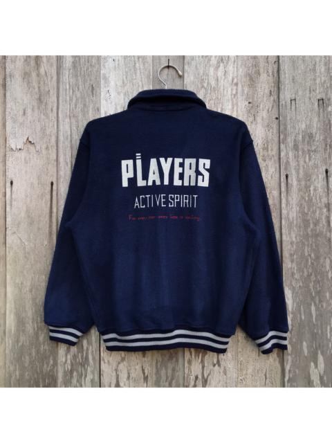 Other Designers Vintage - Vintage Players Active Spirit Spellout Snap Button Jacket