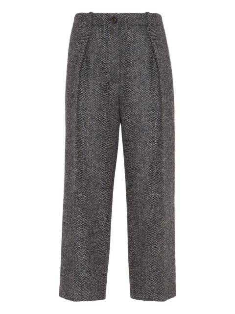 Brunello Cucinelli Brunello Cucinelli Women Cropped Suits Pants
